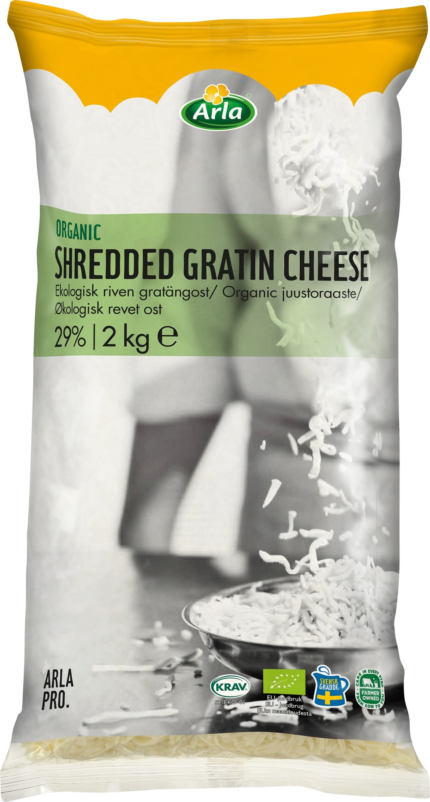 Gratängost riven 29% 2kg