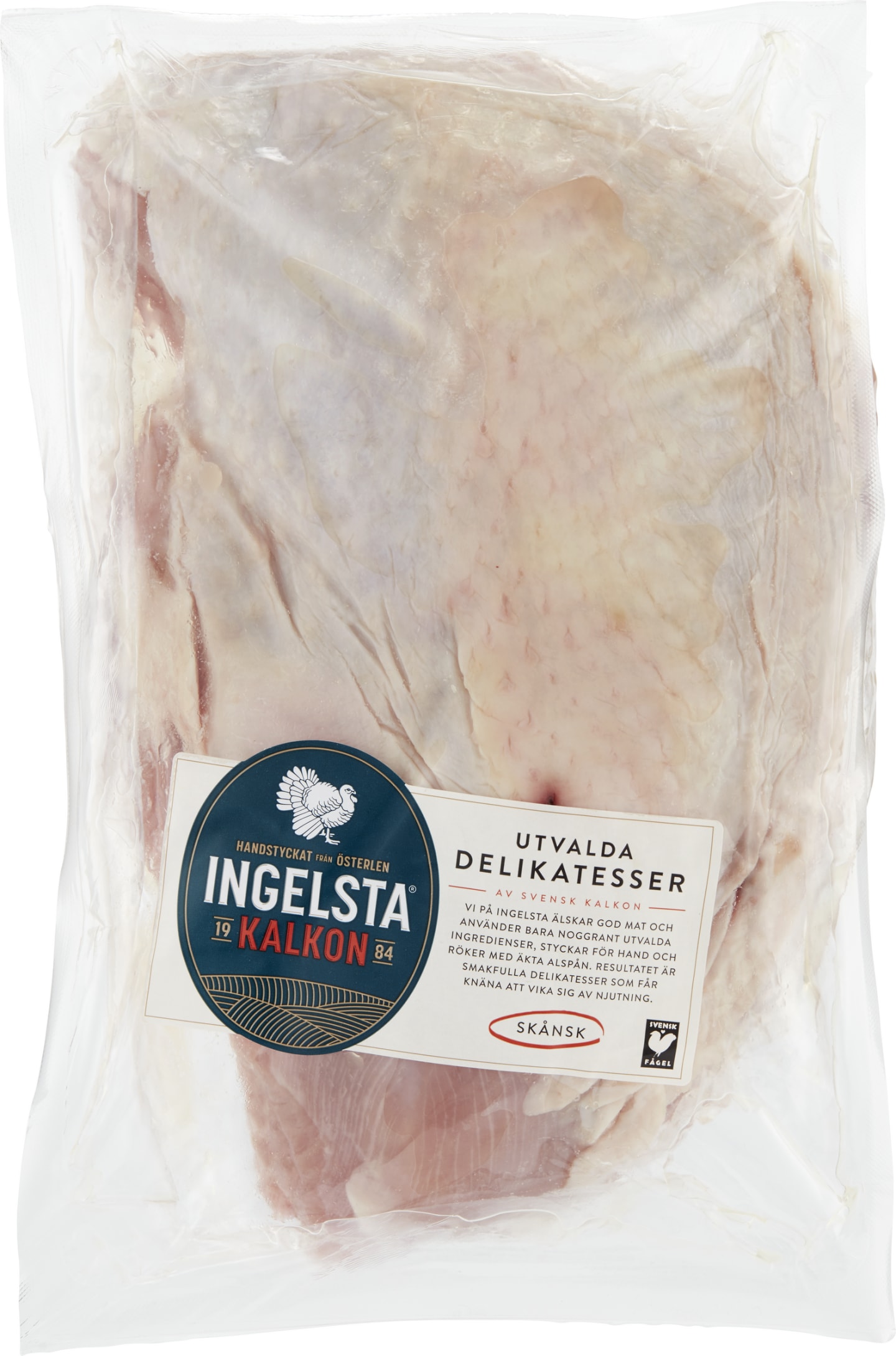 Kalkonbröst med skinn 2kg