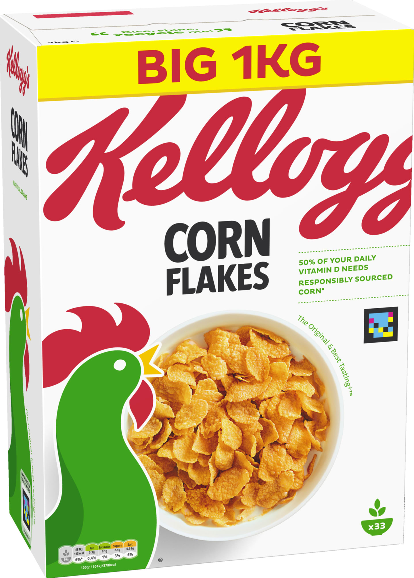 Cornflakes Flingor 1kg
