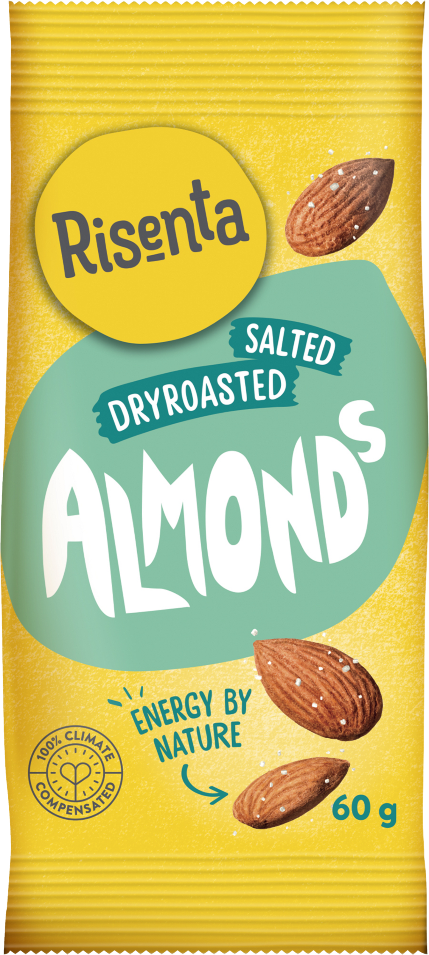 Mandel rostad saltad 60g