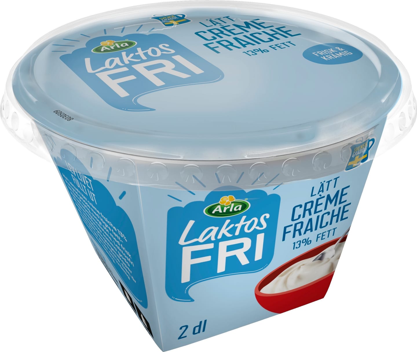 Crème fraiche lätt laktosfri 13% 2dl - Bild 1 av 1