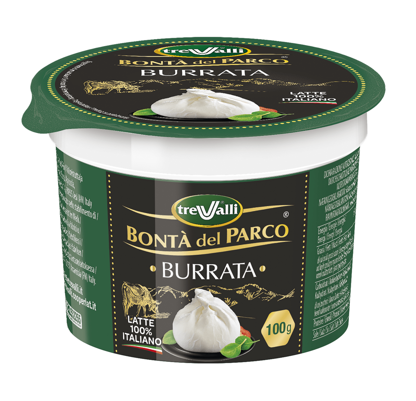 Mozzarella Burrata 100g - Bild 1 av 1