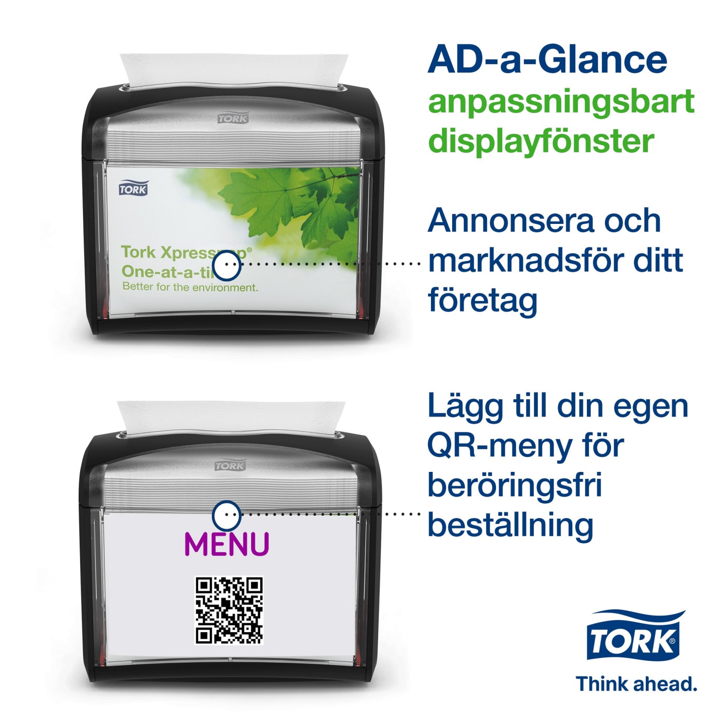 Dispenser servett bord svart N4 1st - Bild 1 av 4