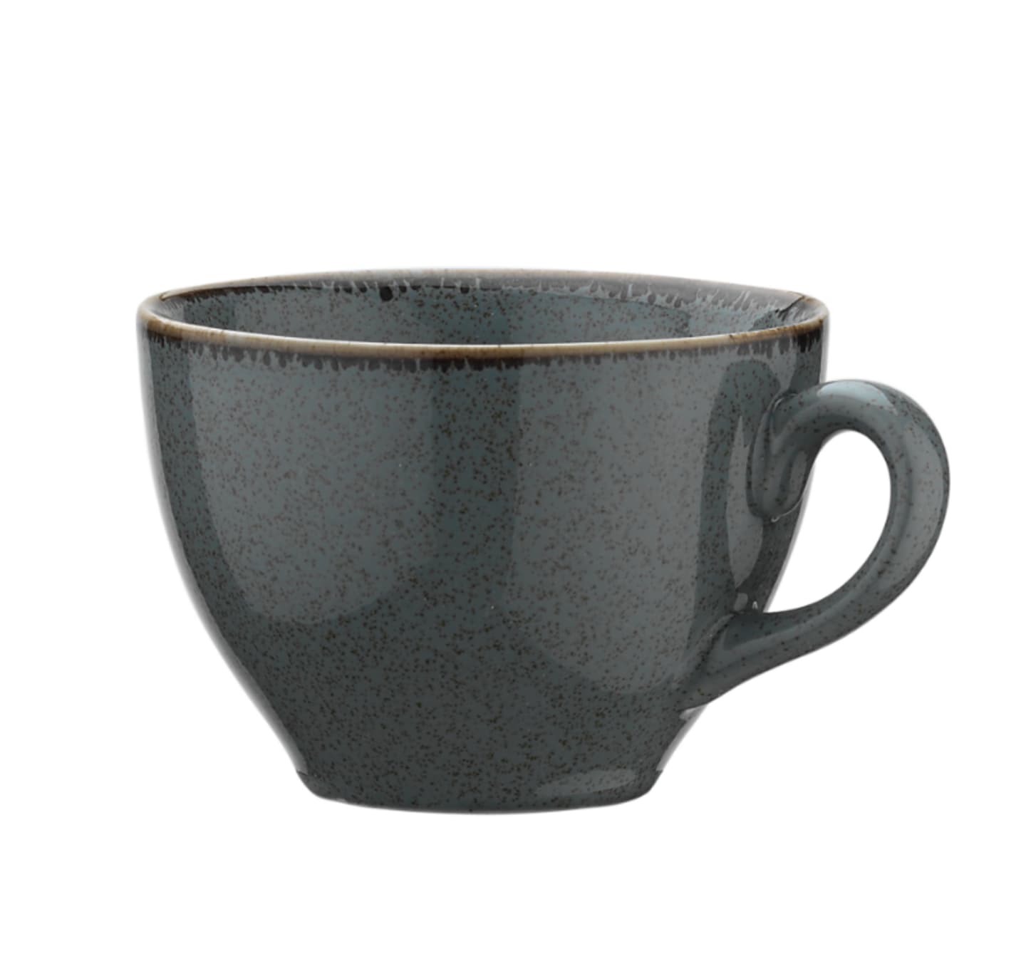 Pearl Bistro Cafe kaffekopp 22cl gråblå