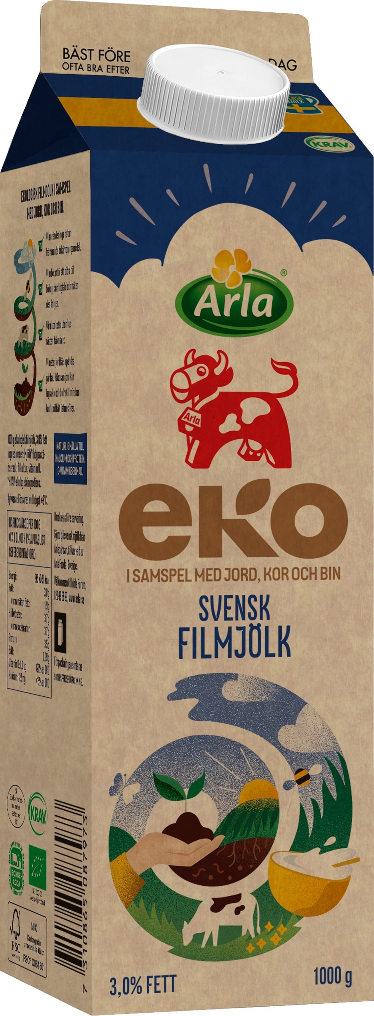 Filmjölk 3% 1kg