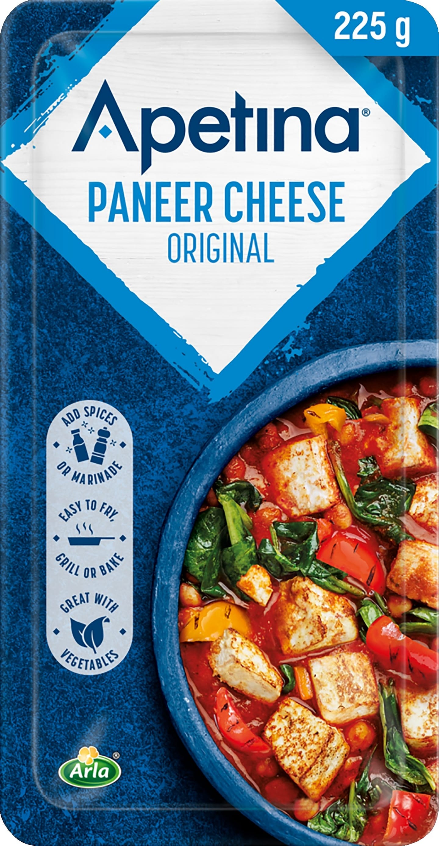Paneer 8% 225g - Bild 1 av 2