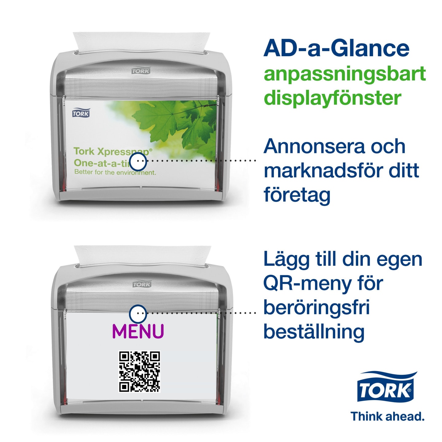 Dispenser servett bord ljusgrå N4 1st - Bild 1 av 4