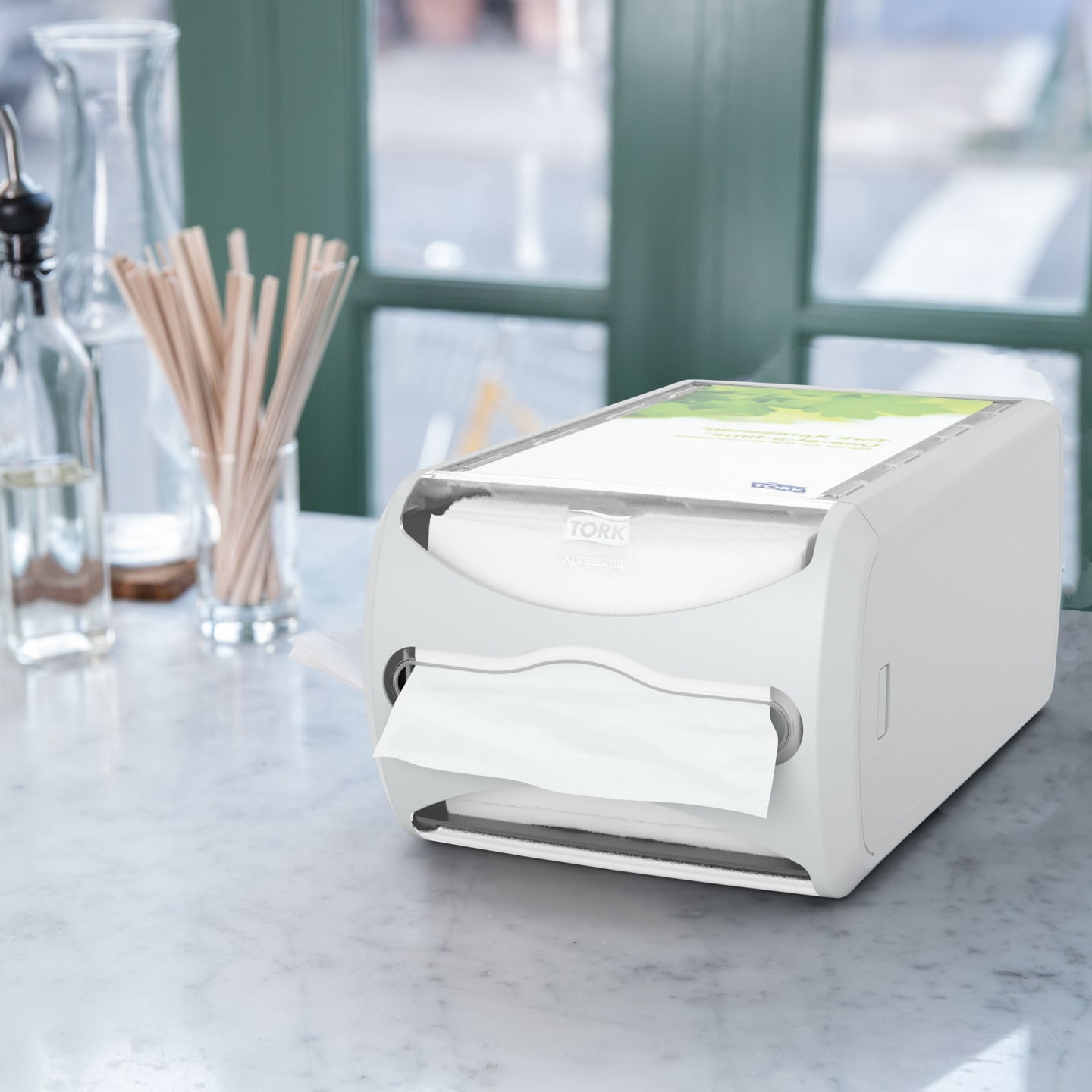 Dispenser Xpressnap grå liggande N4 - Bild 1 av 4