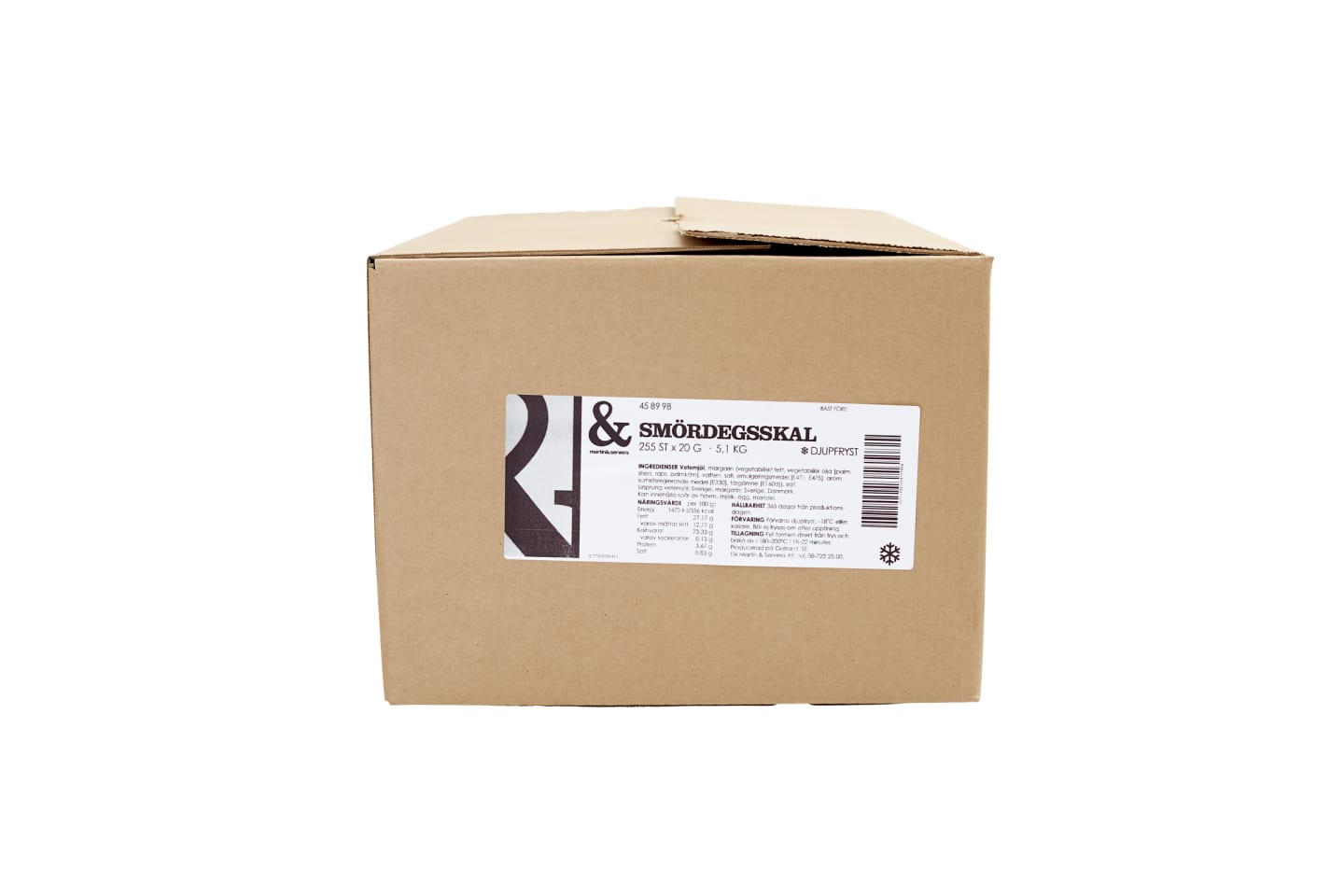 Smördegsskal aluminium 65mm 20g - Bild 1 av 2