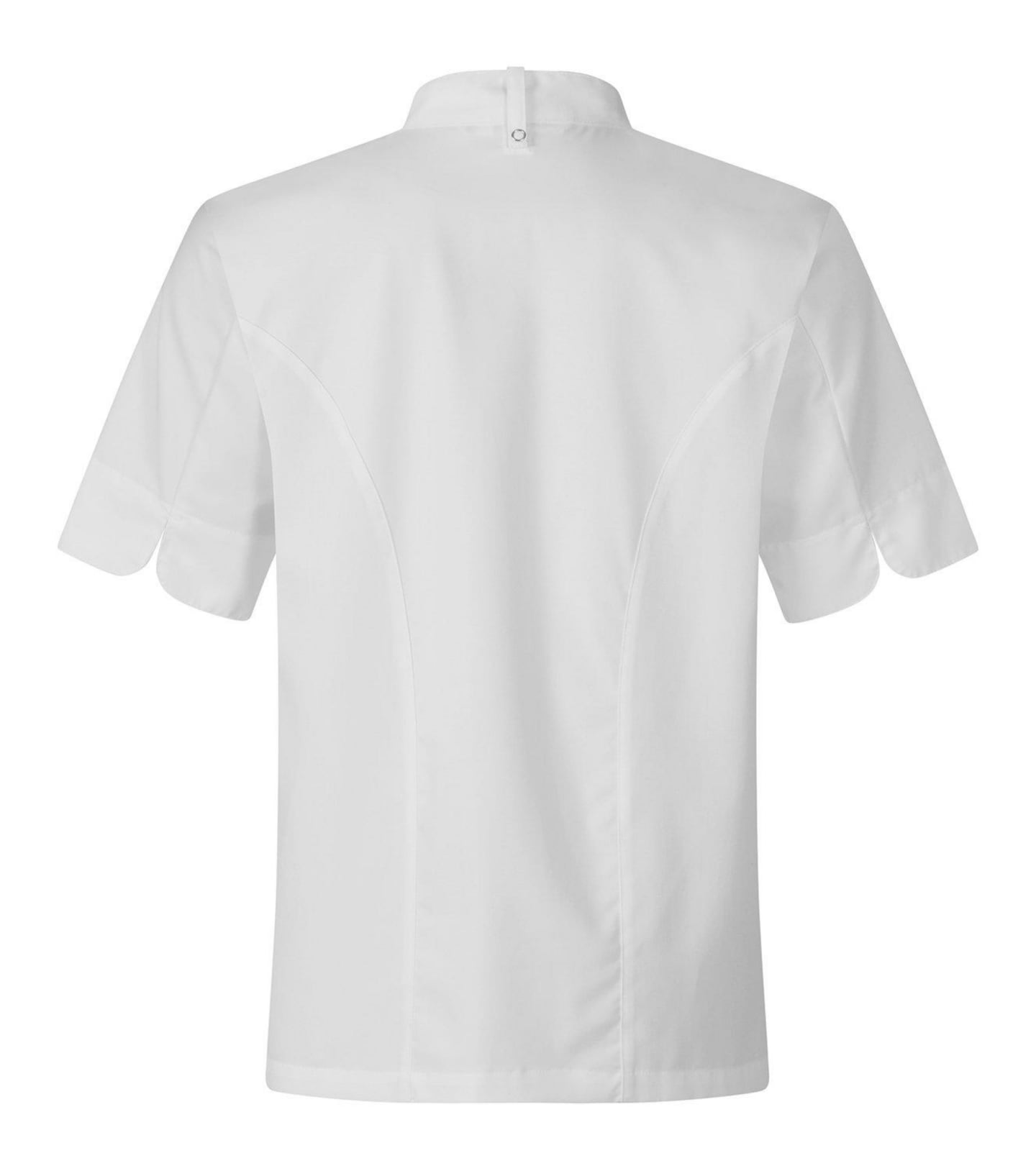 Kockrock stretch Unisex vit L 1009 - Bild 1 av 3