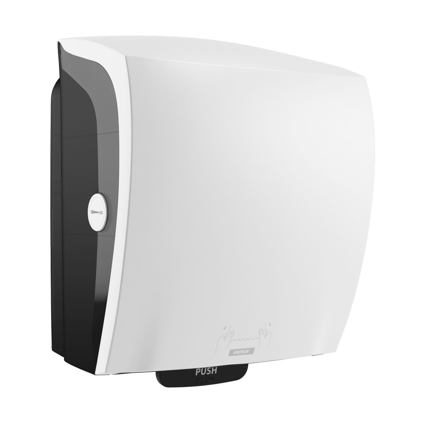 Dispenser handduk system vit