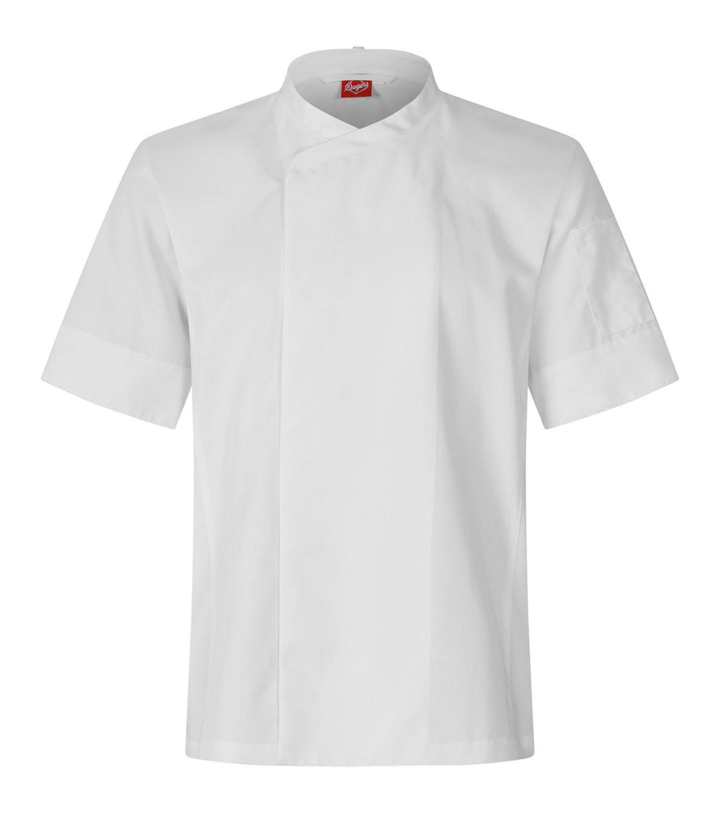Kockrock stretch Unisex vit L 1009 - Bild 1 av 3