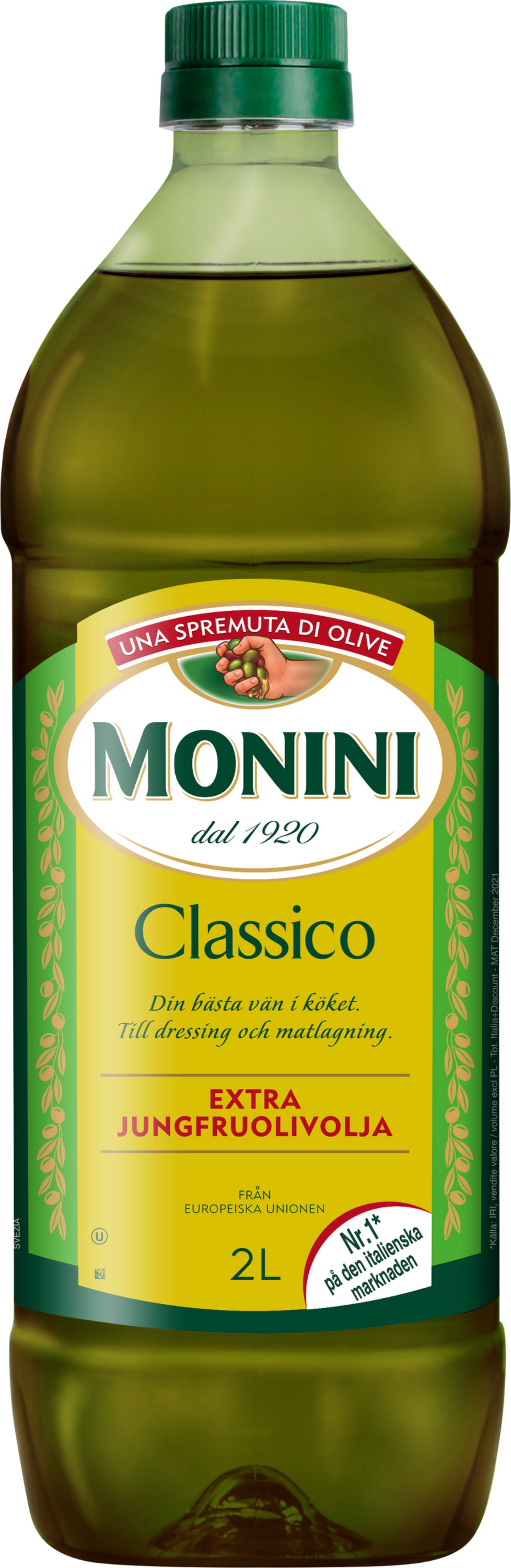 Olivolja Classico Extra Jungfru 2L