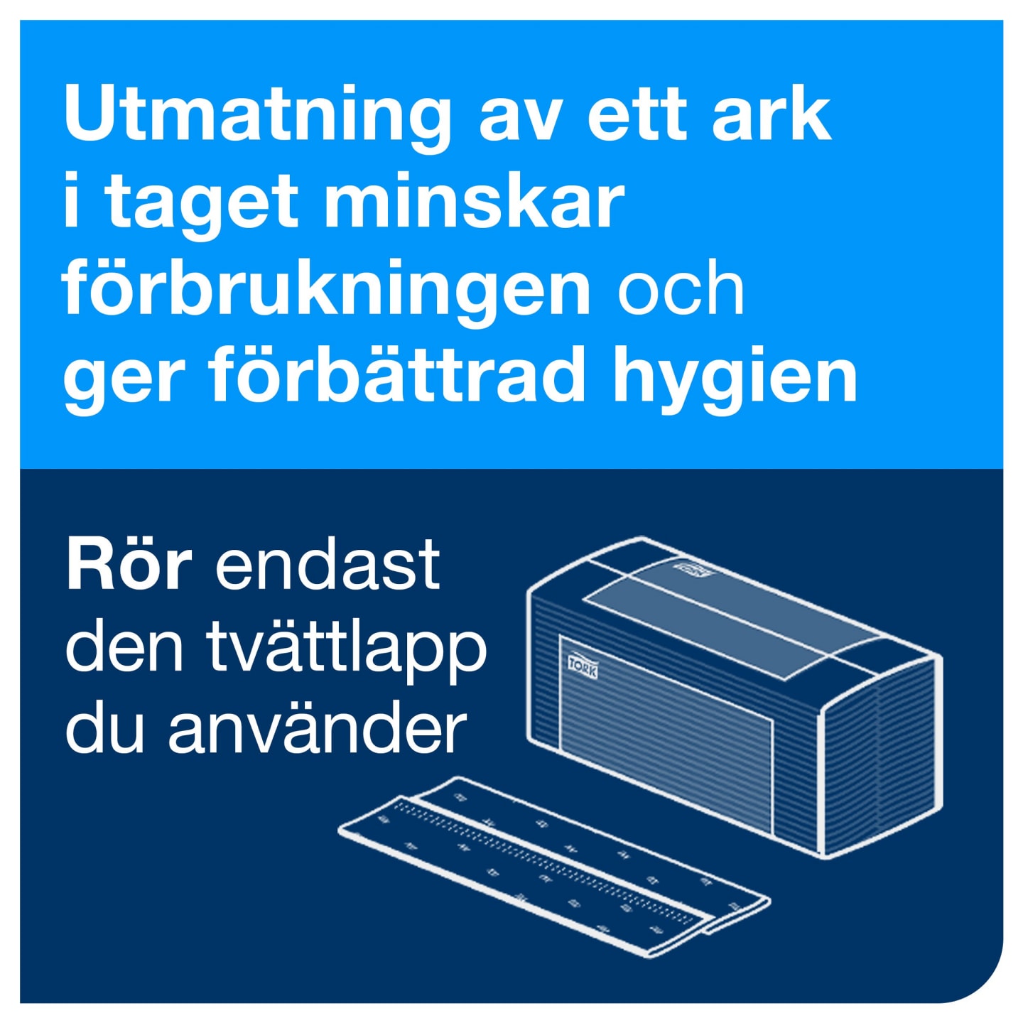 Tvättlapp advanced vit 6lager 80st - Bild 1 av 4