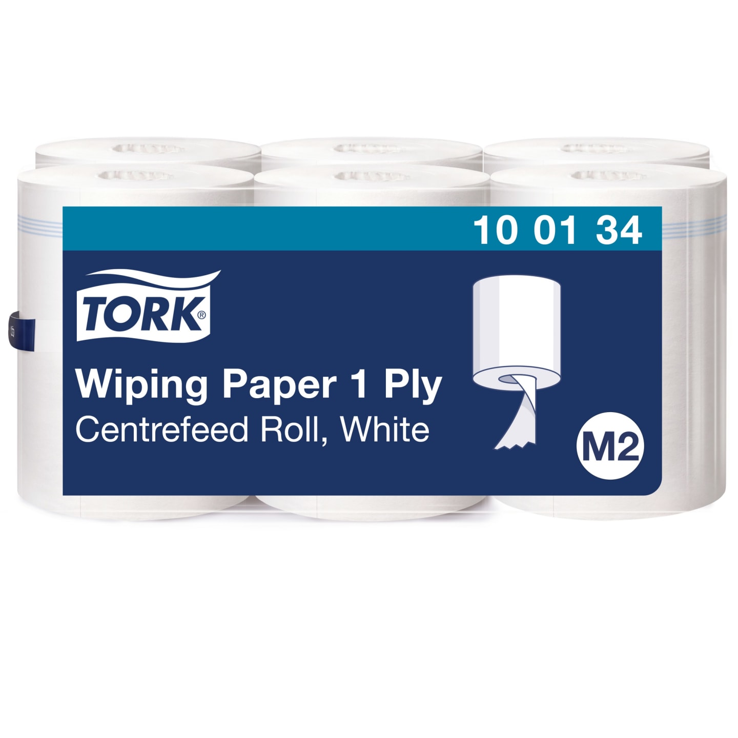 Torkrulle avtork vit c-mat 1lag M2 1st