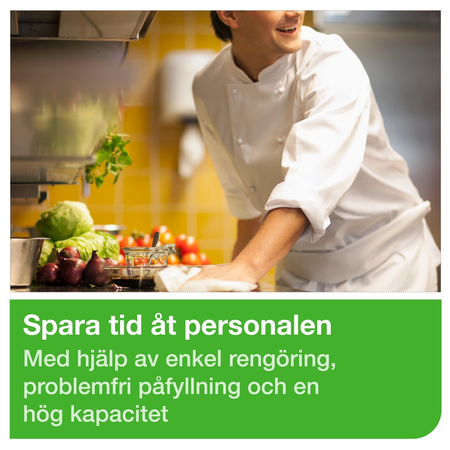 Dispenser C-matad vit M2 Tork 1st - Bild 1 av 4
