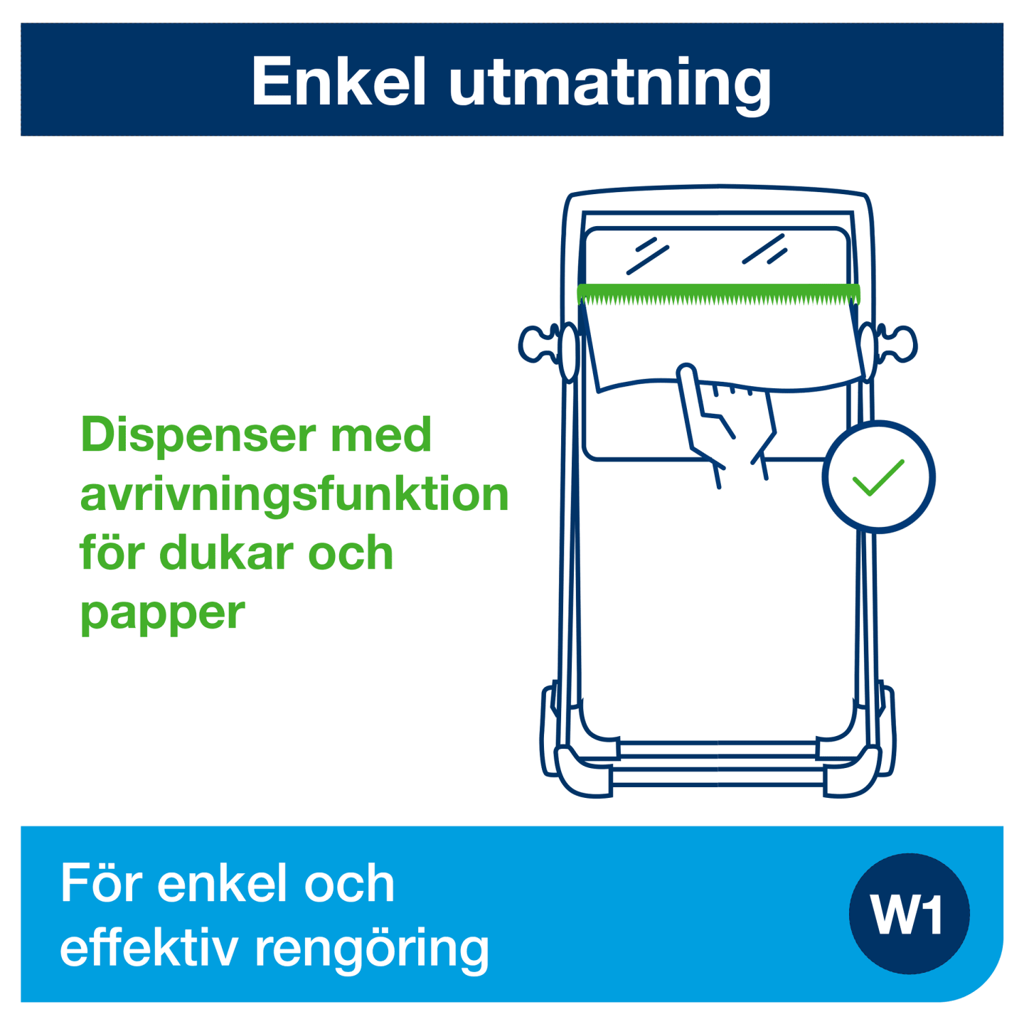 Golvställ W1 röd Tork 1st - Bild 1 av 4