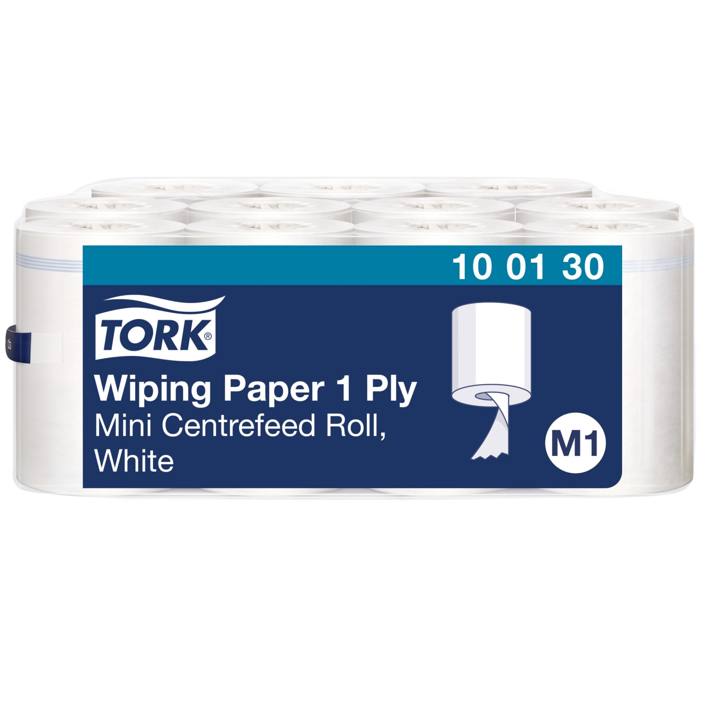 Torkrulle avtork vit c-mat 1lag M1 1st