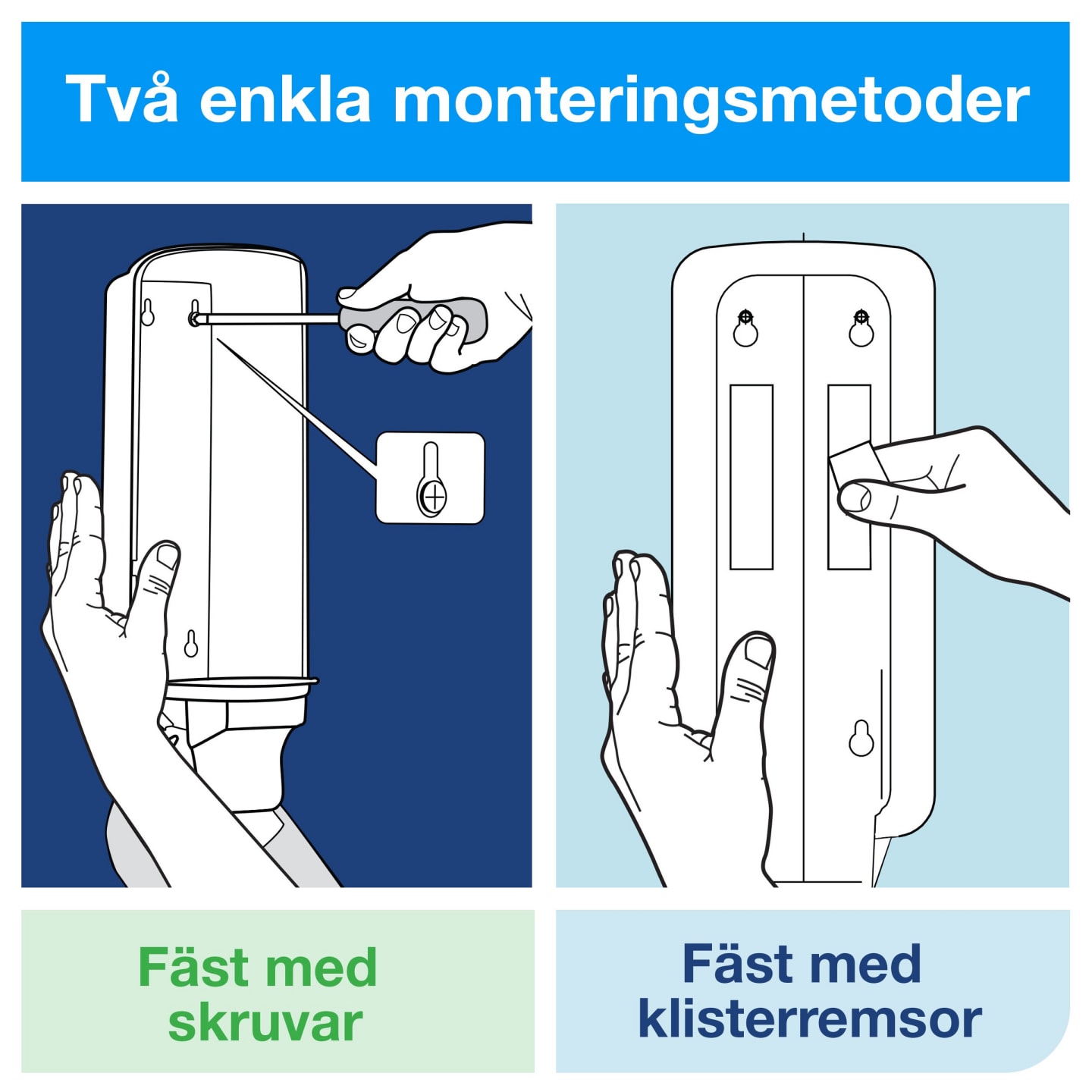 Tvåldispenser skum S4 svart Tork 1st - Bild 1 av 4