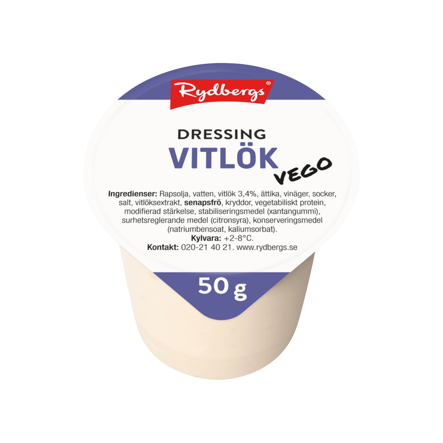 Vitlöksdressing vego 50g
