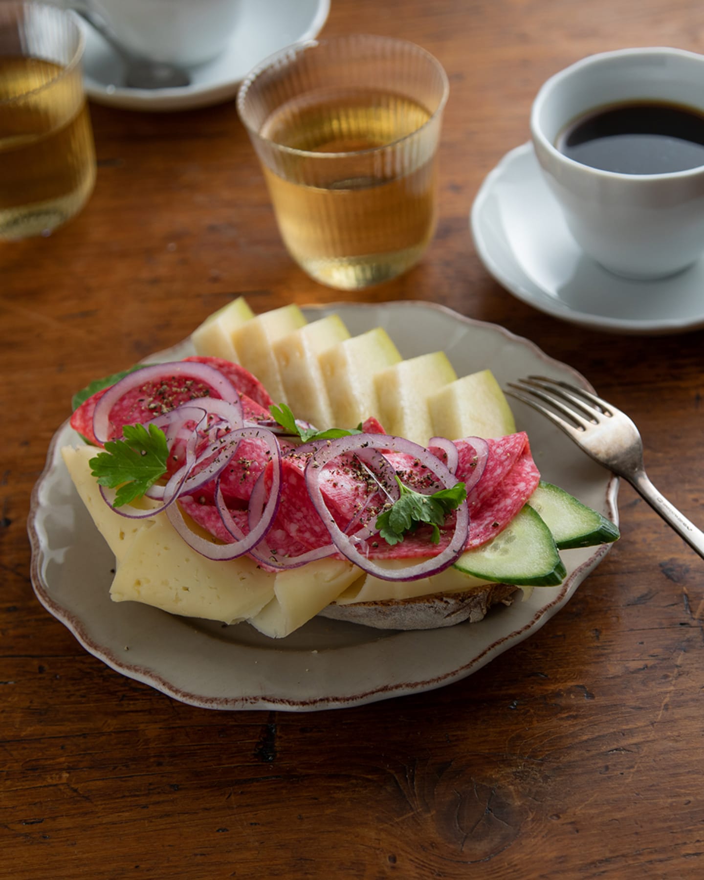 Dansk salami skivad 10g/500g - Bild 1 av 3