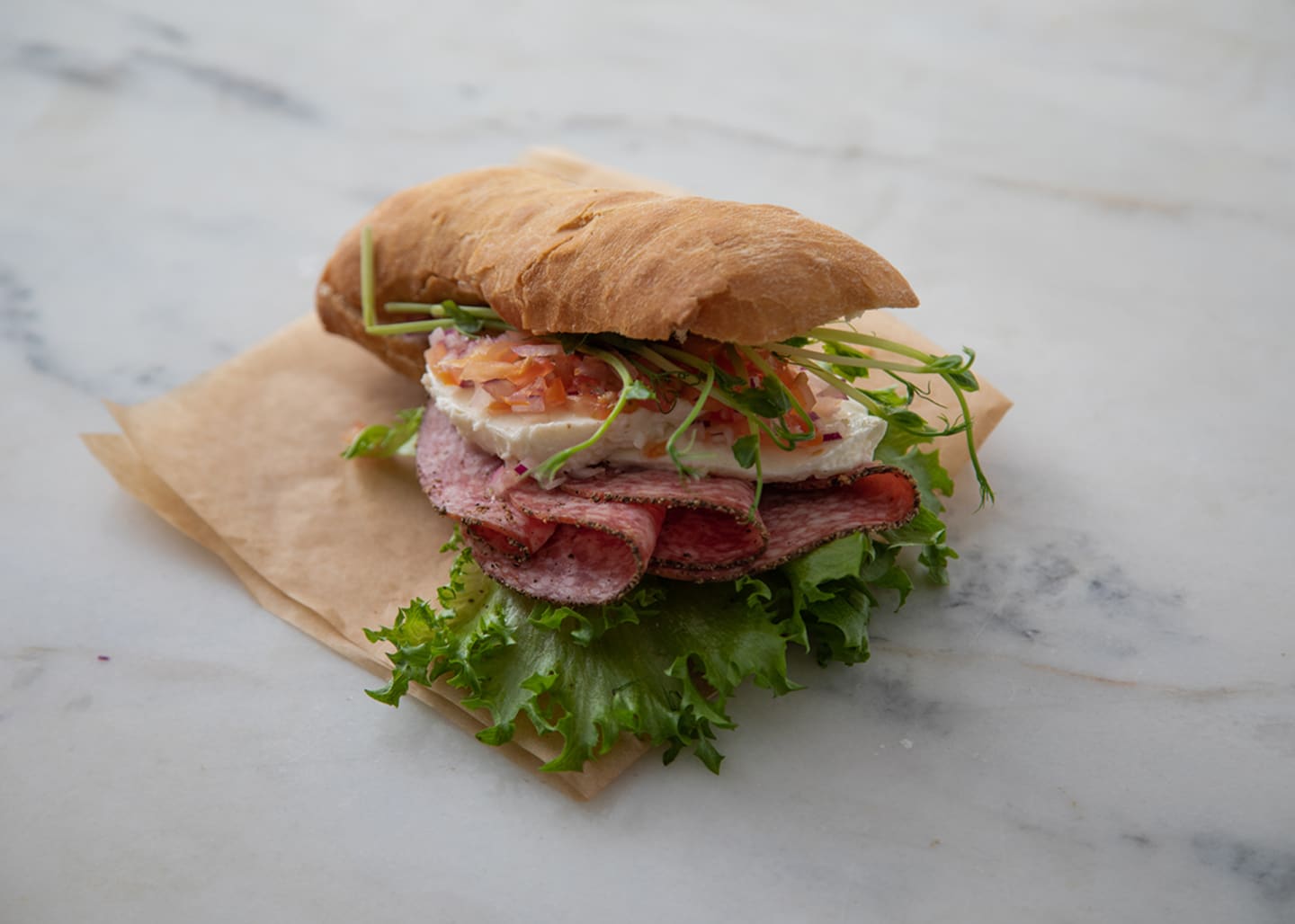 Pepparsalami skivad Göl 500g - Bild 1 av 3