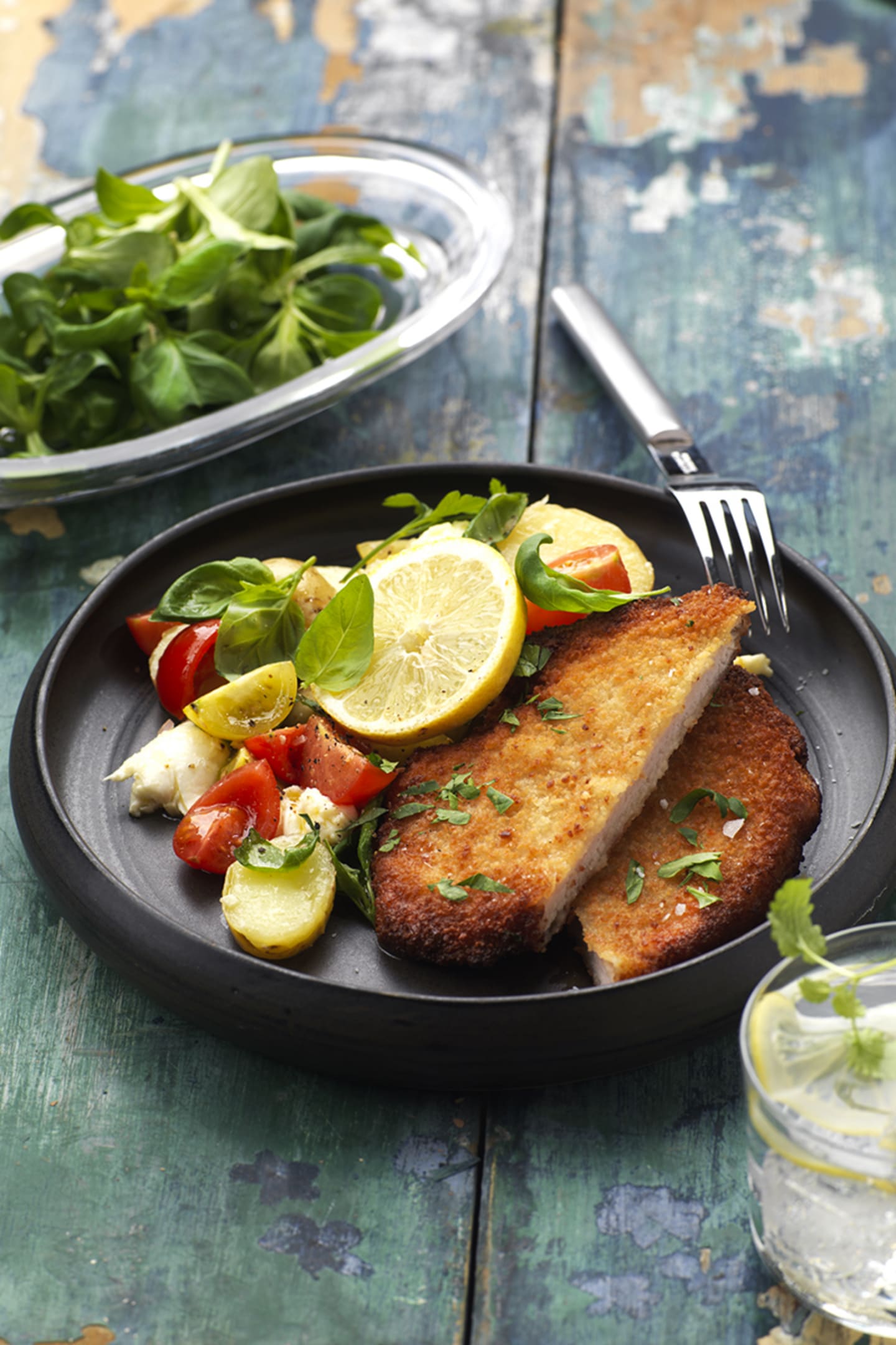 Fläskschnitzel panerad ostekt 140g - Bild 1 av 3