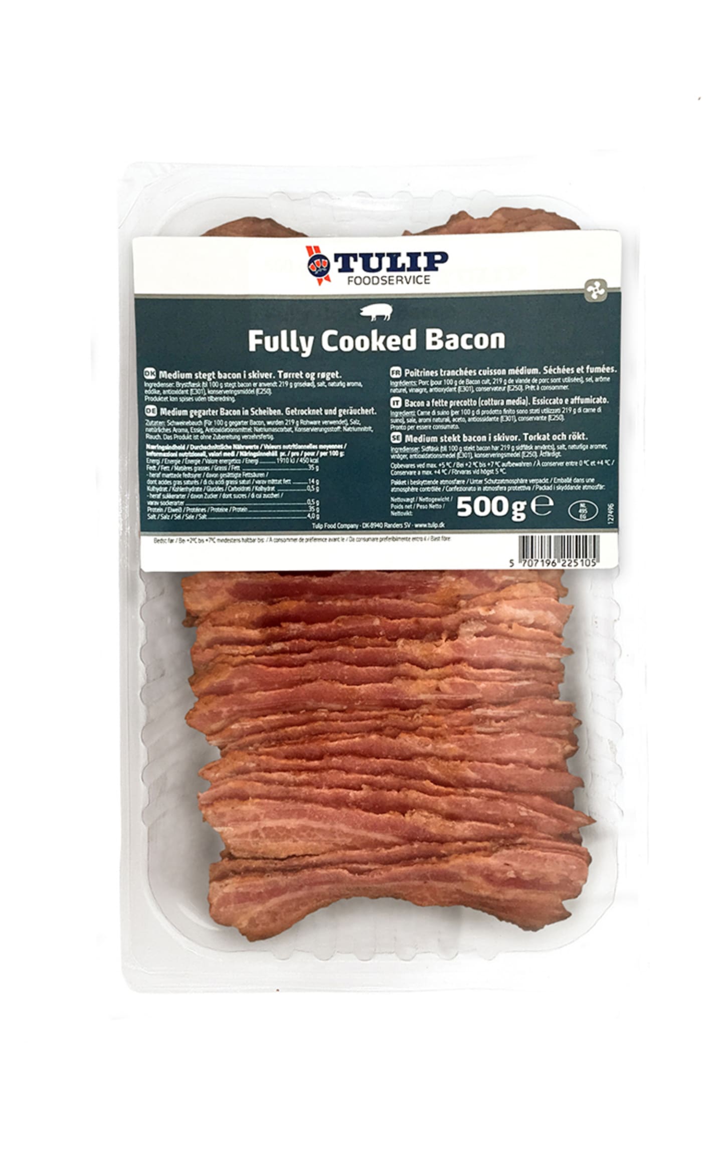 Bacon skivat mediumstekt 500g - Bild 1 av 3