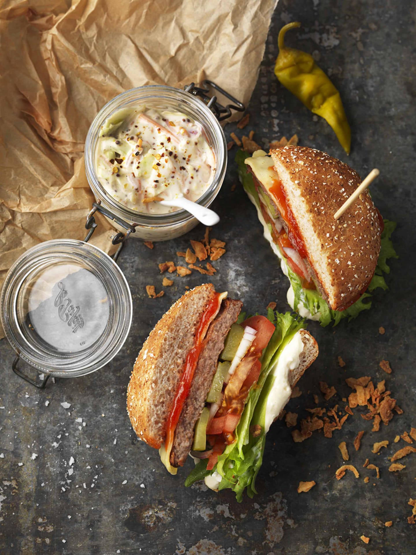 Hamburgare stekt 20x100g - Bild 1 av 2