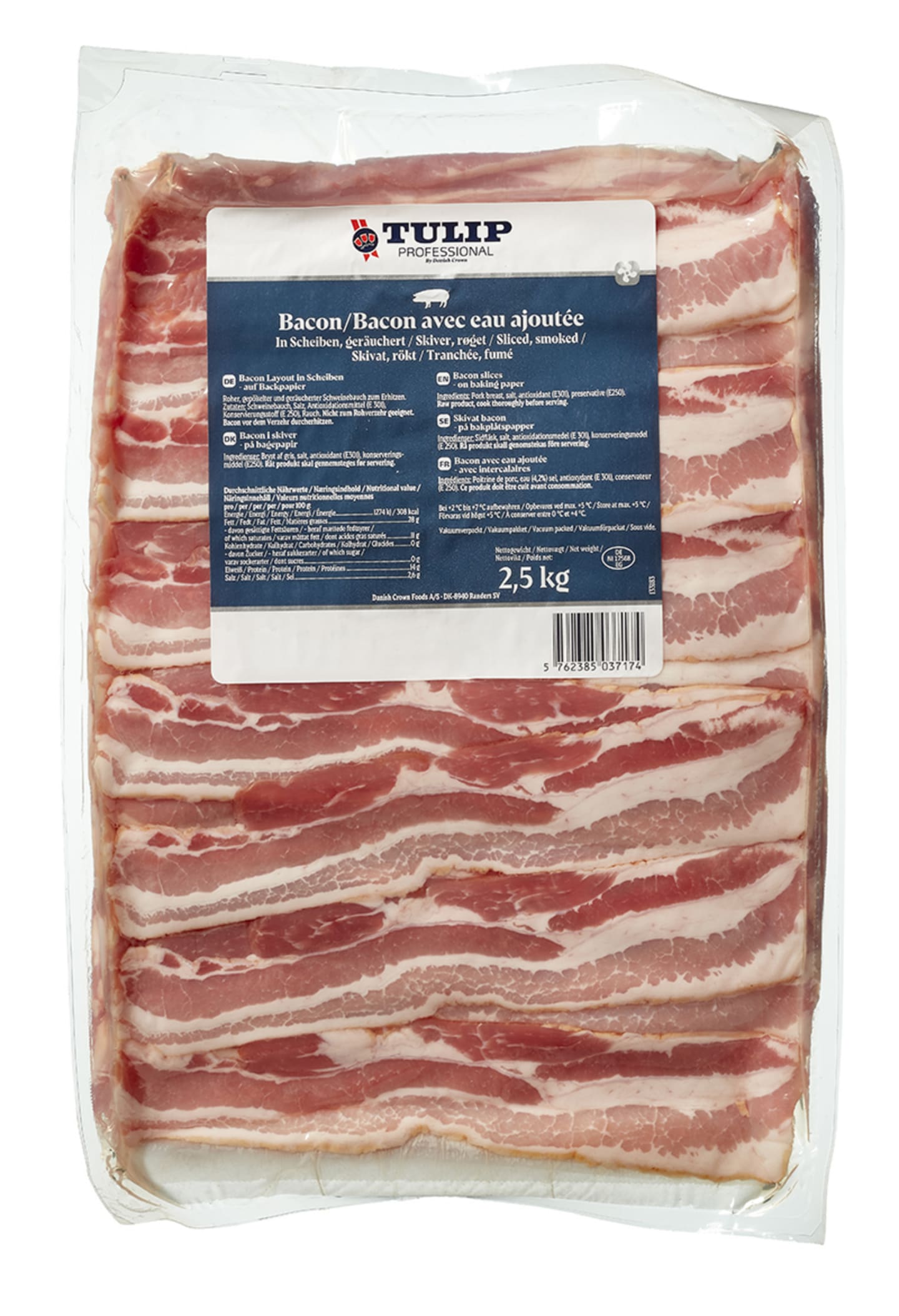 Bacon skivad premium bakplåtspapp 2,5kg - Bild 1 av 4