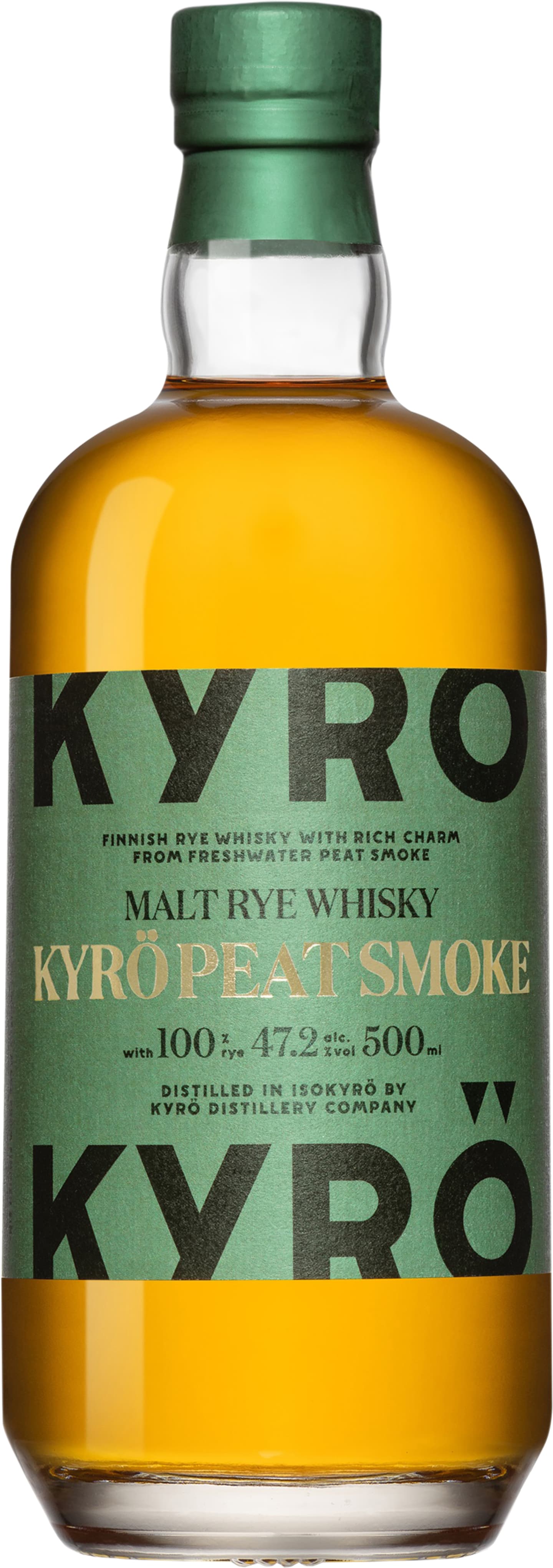 Kyrö Peat Smoke Malt Rye Whisky 50cl