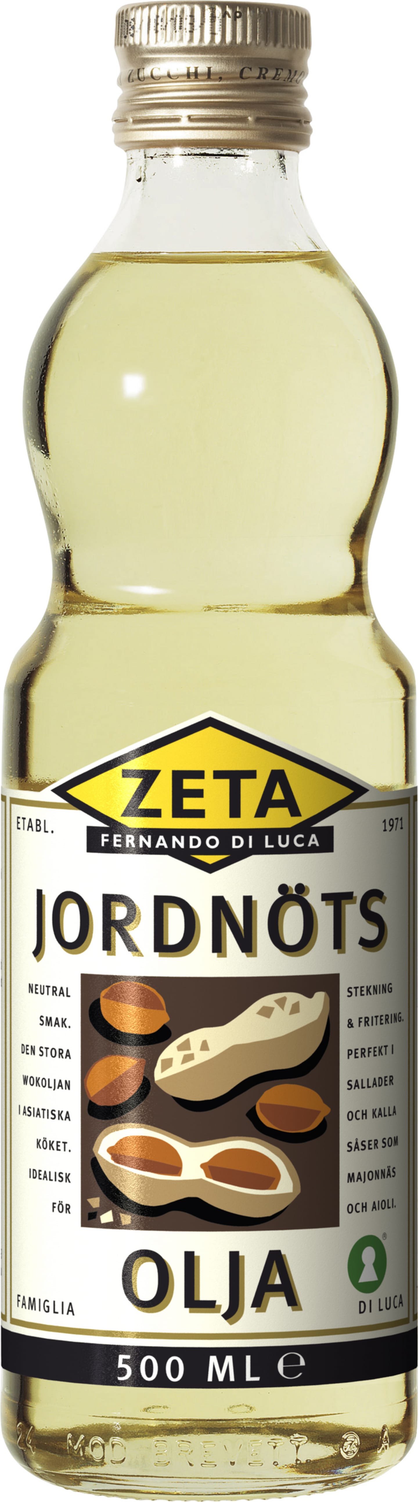 Jordnötsolja 500ml