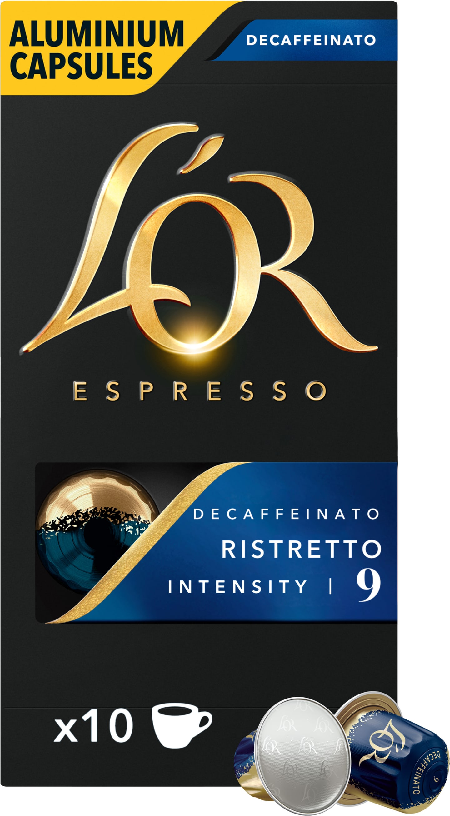 Ristretto 9 Decaffeinato Kapsel 10P