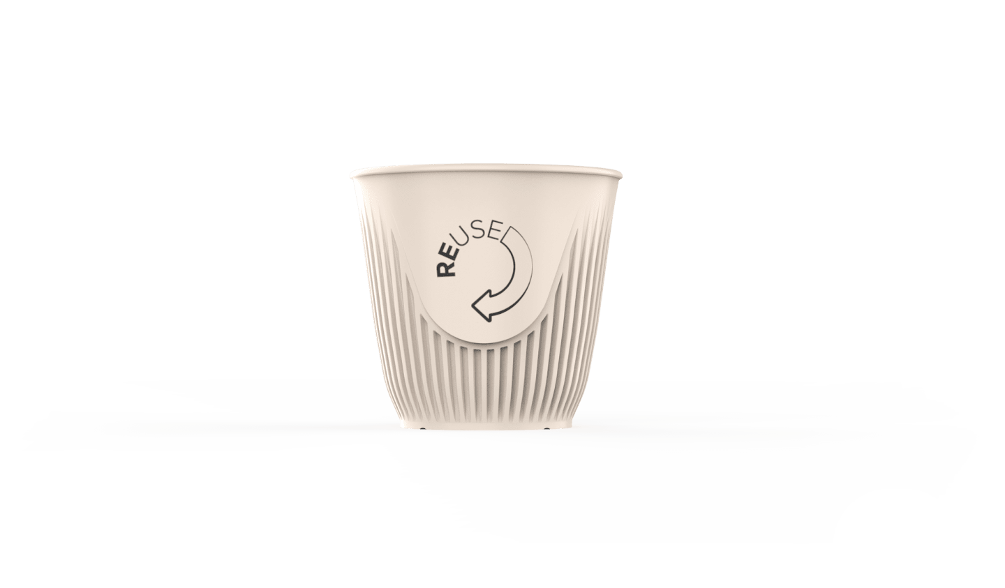 Varmdrycksbägare 25cl 18p flergångsprod