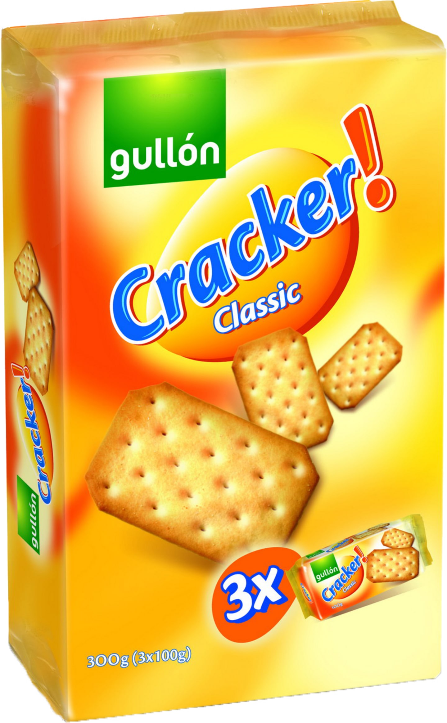 Cracker 3-pack 3x100g