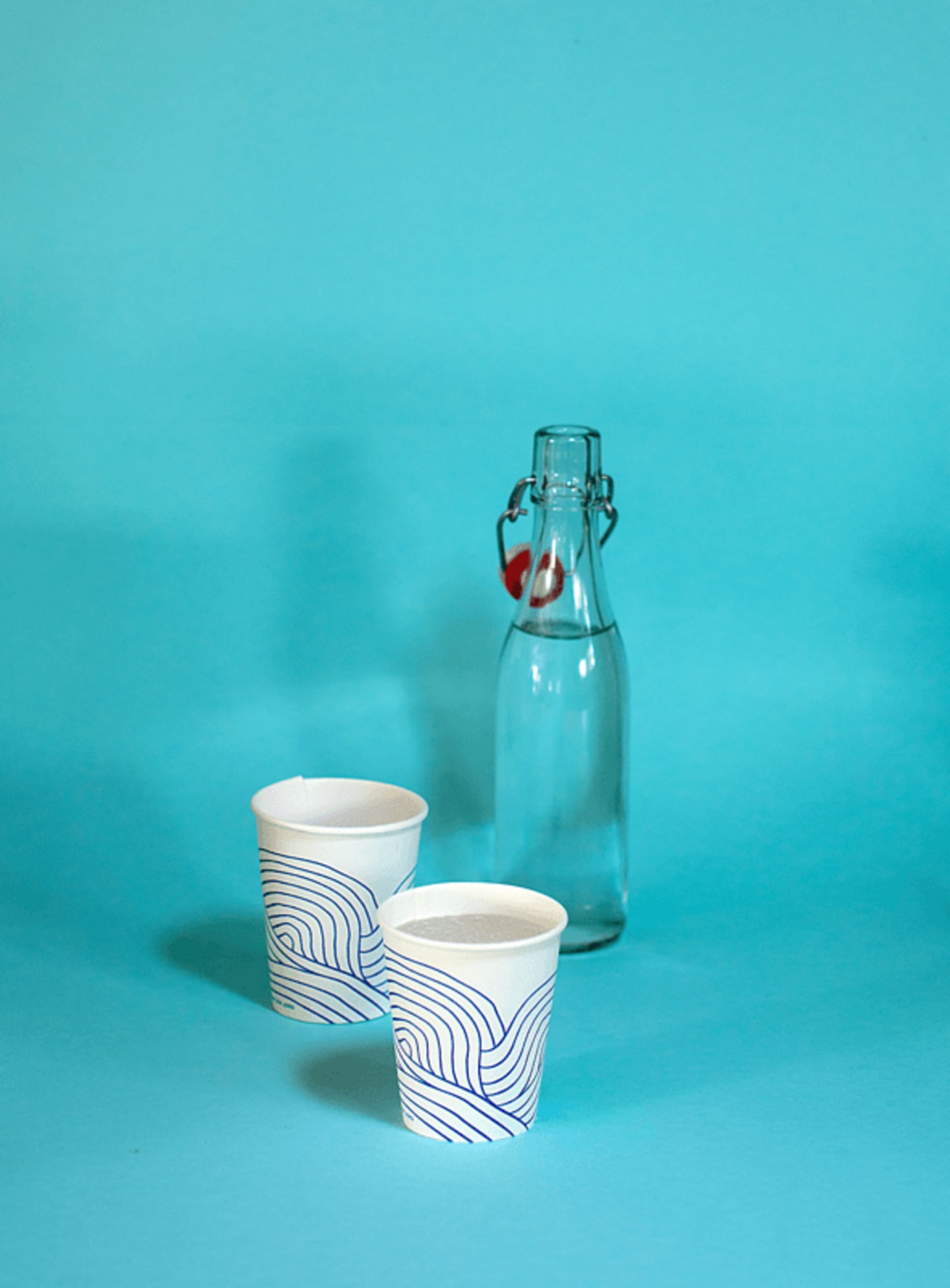 Bägare kalldryck papper 18cl - Bild 1 av 4
