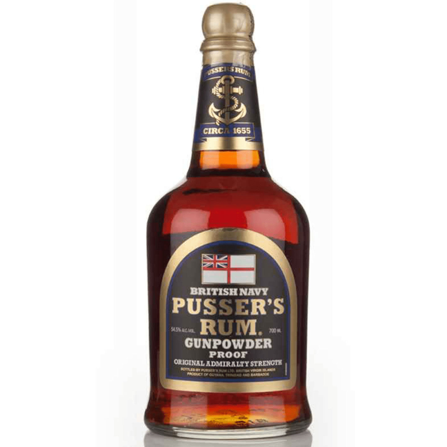 Pussers Navy Rum 54,5% 70cl