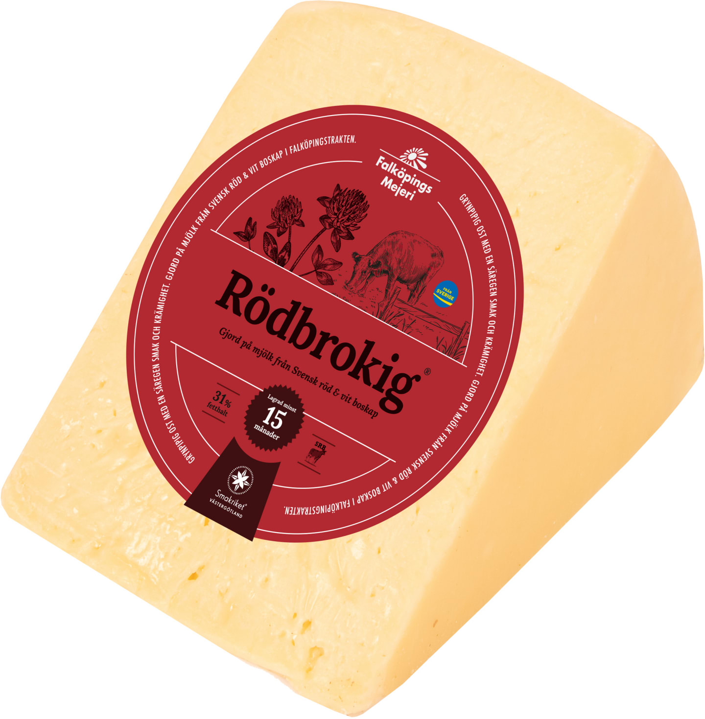 Rödbrokig SRB Lagrad 15 mån+ 1,4kg
