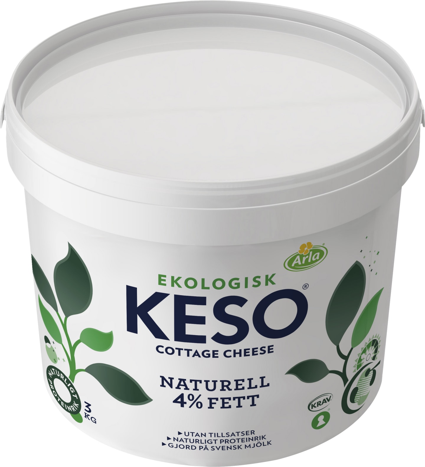 Keso Cottage Cheese 4% 3kg