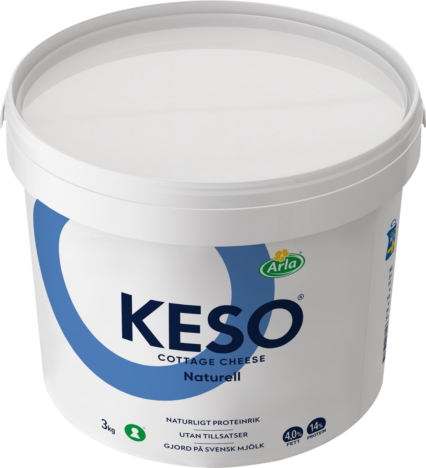 Keso Cottage Cheese naturell 3kg