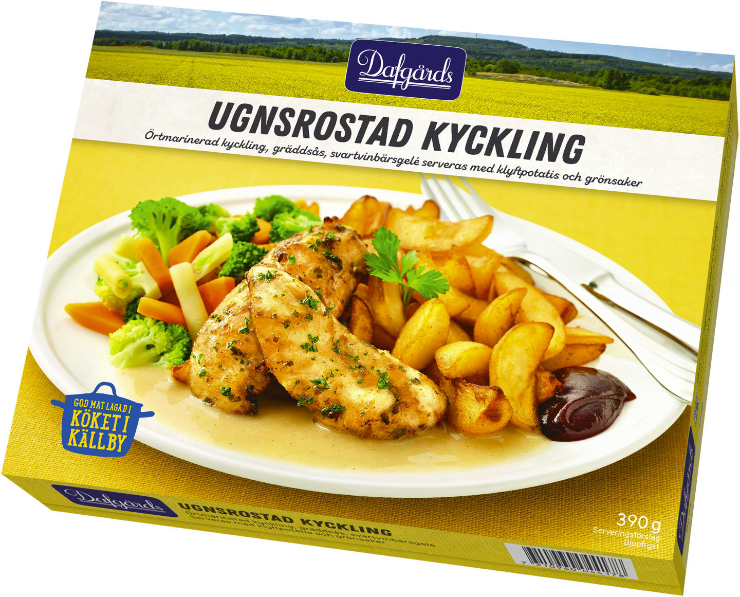 Ugnsrostad Kyckling 390g