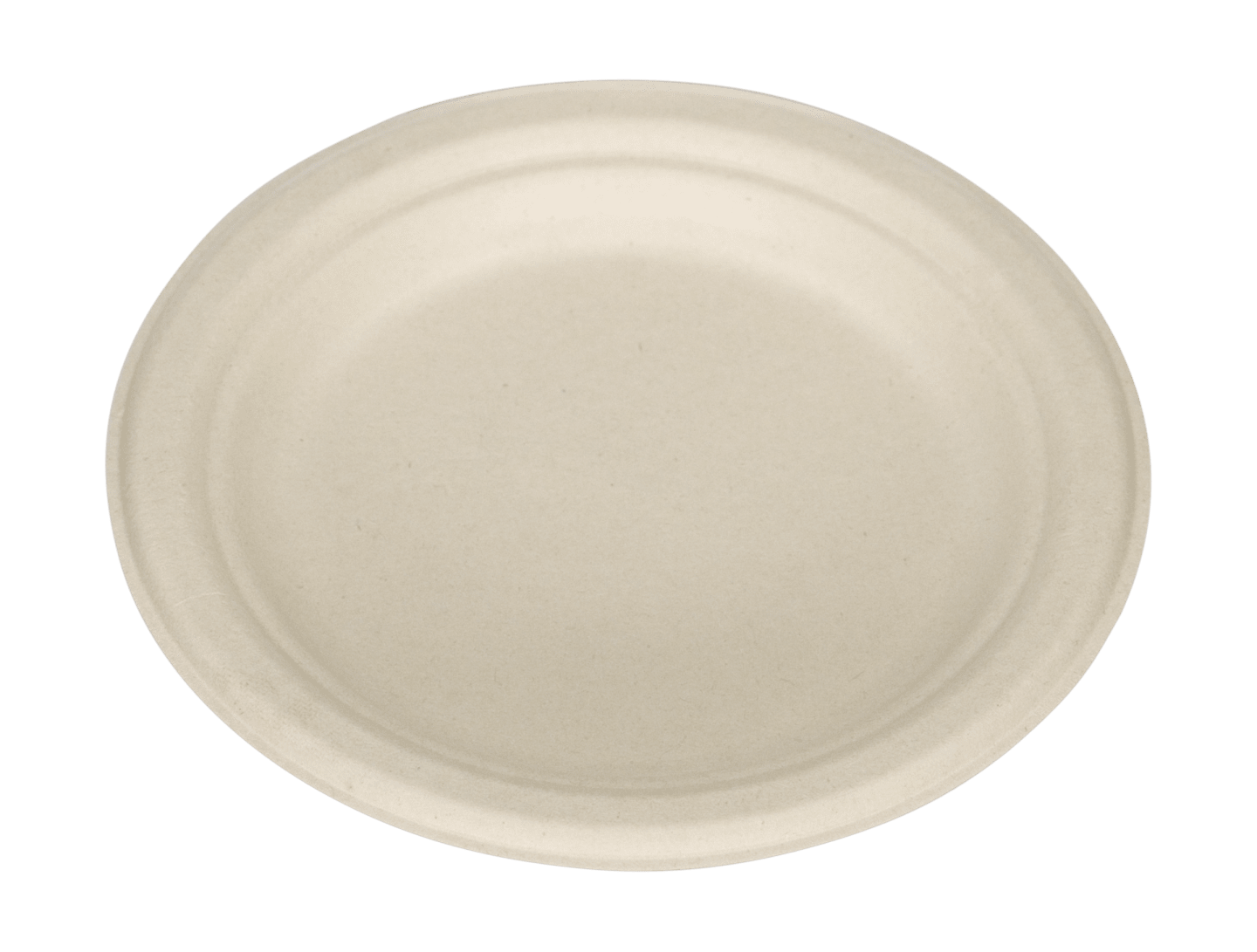 Tallrik  bagasse natur 17cm