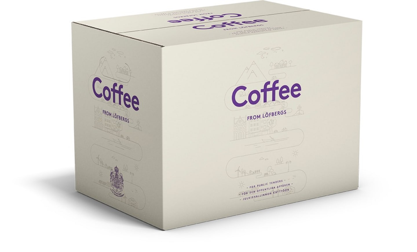 Löfbergs Mellan Hela bönor Fairtrade 1kg