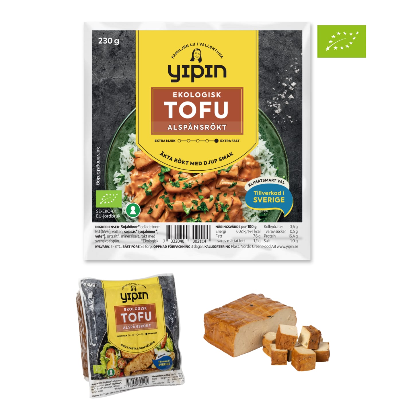 Tofu Alspånsrökt EKO 230g