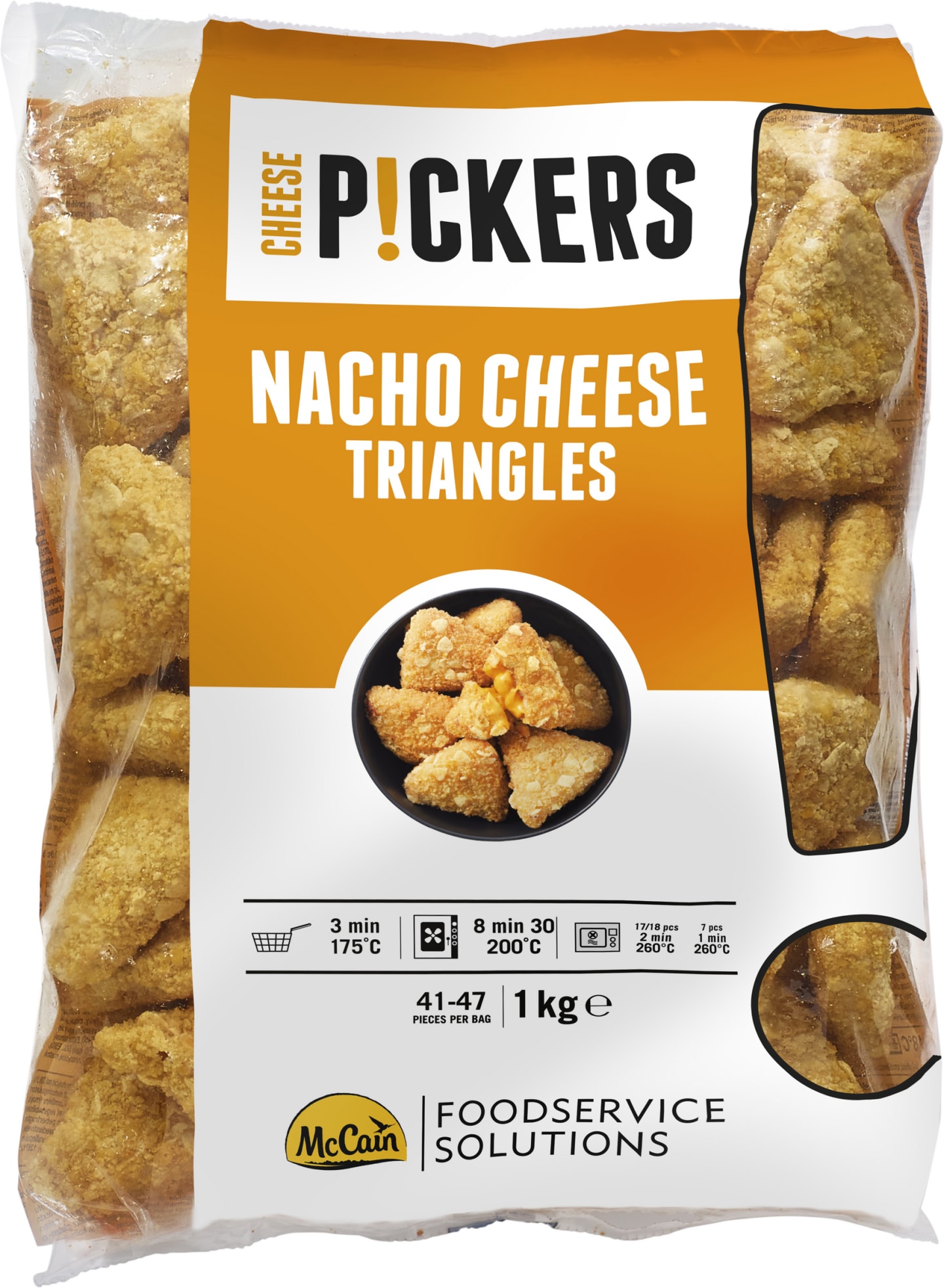 Nacho Cheese Triangles 1kg