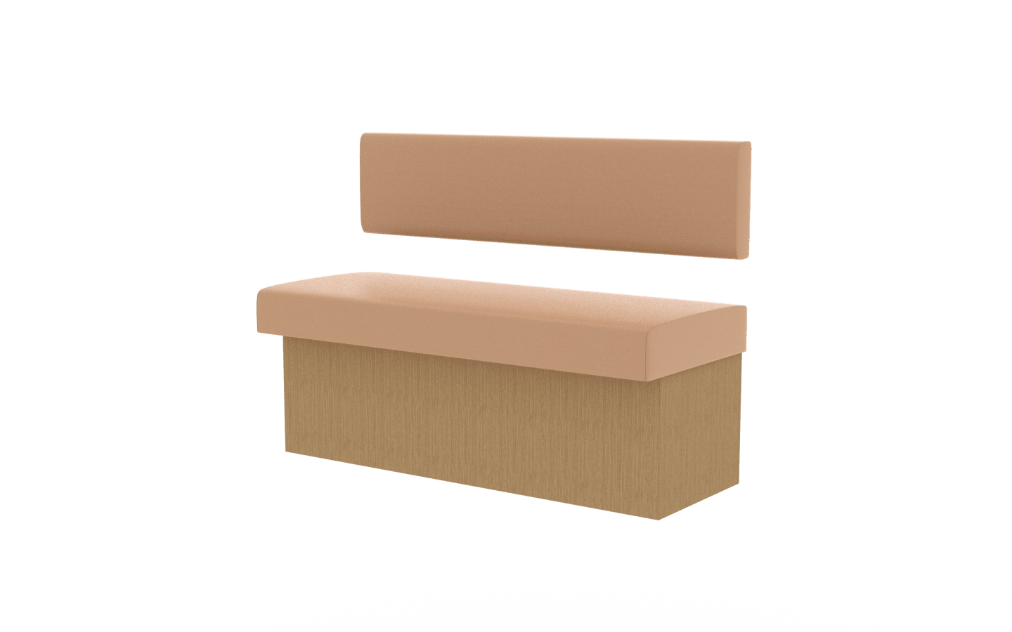 Soffa Oslo med sockel,konstläder