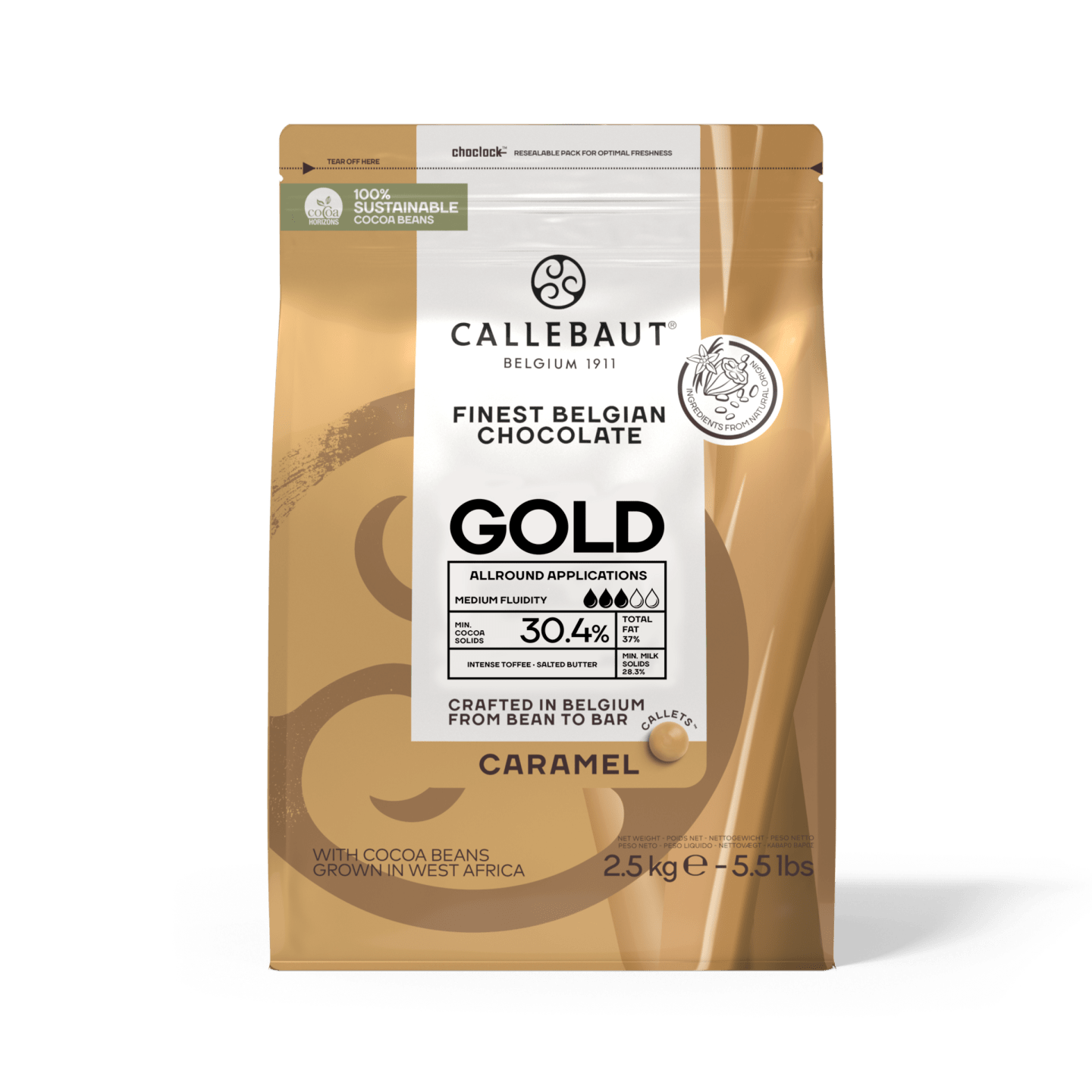 Vit choklad karamell 2,5kg - Bild 1 av 2