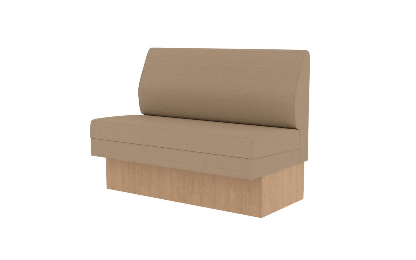 Soffa London med sockel, konstläder