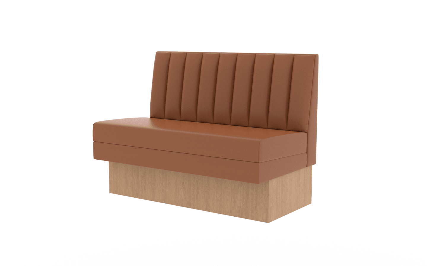 Soffa New York med sockel,konstläder