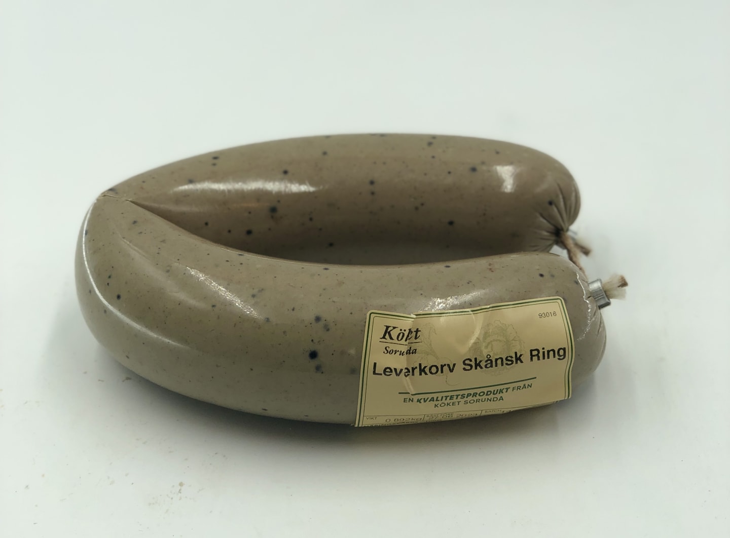Leverkorv skånsk 900g